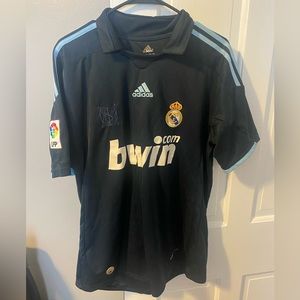 Cristiano Ronaldo #9 retro Real Madrid jersey